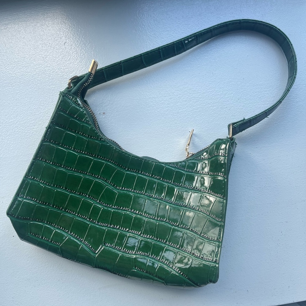 Emerald Green shoulder bag